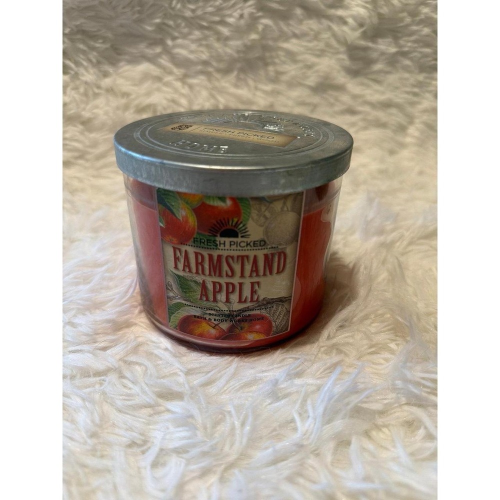 Bath & Body Works Farmstand Apple fresh picked candle